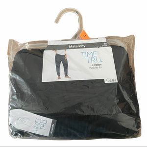 Time & Tru Maternity Joggers Medium
